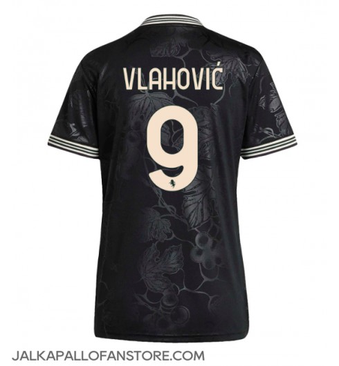 Juventus Dusan Vlahovic #9 Kolmaspaita Naisten 2025-26 Lyhythihainen Juventus Dusan Vlahovic #9 Kolmaspaita Naisten 2025-26 Lyhythihainen